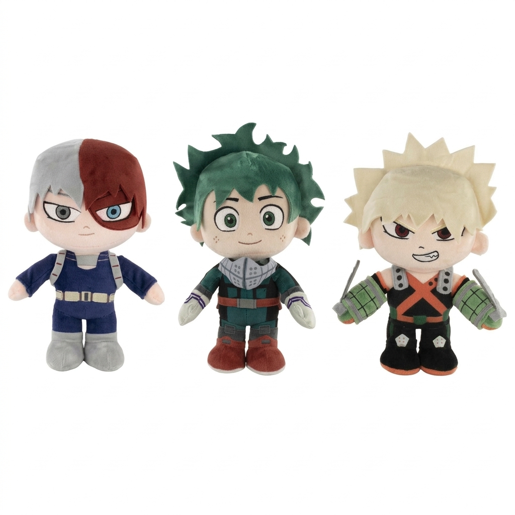 My Hero Academia - Pack de 3 - 30 cm