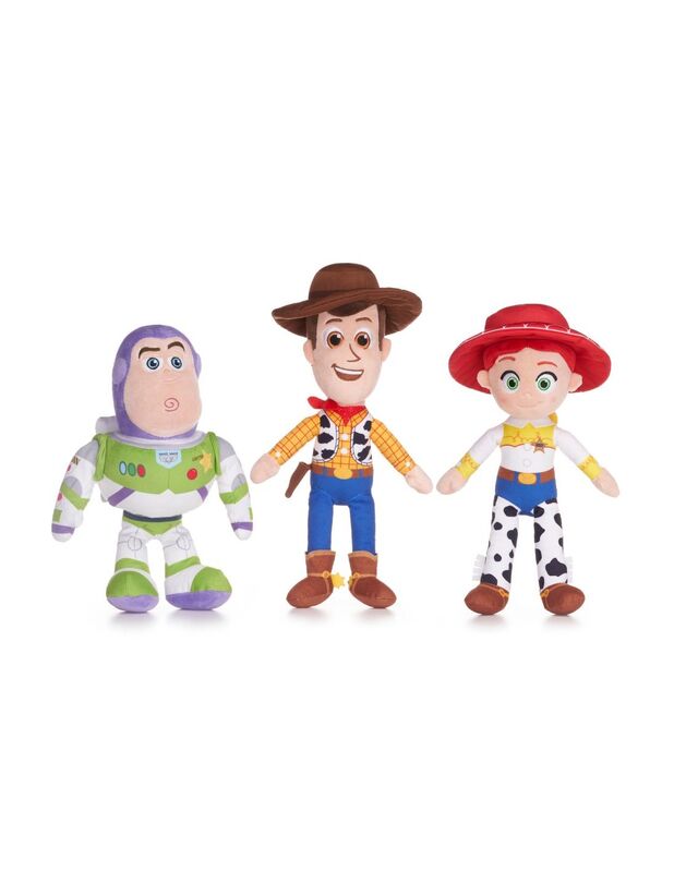 Pack de Buzz Lightyear, Woody y Jessie, de Toy Story - 30cm